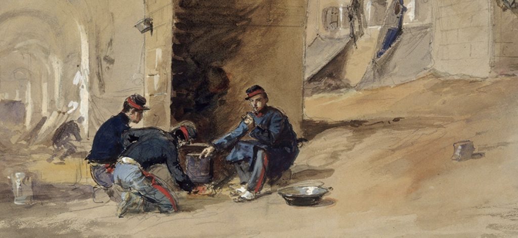 Mobiles sous le pont d'Arcueil. Mobiles sous le viaduc d’Auteuil, 1870, Isidore Pils (1815-1875) © Pelem – HistogenDol 2004-2006