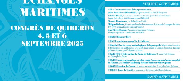 SHAB affiche du congrès de Quiber