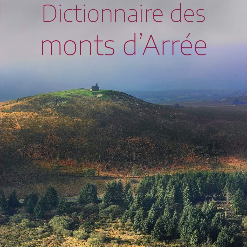 Dictionnaire des Monts d'Arrée. Page 1 de couverture.