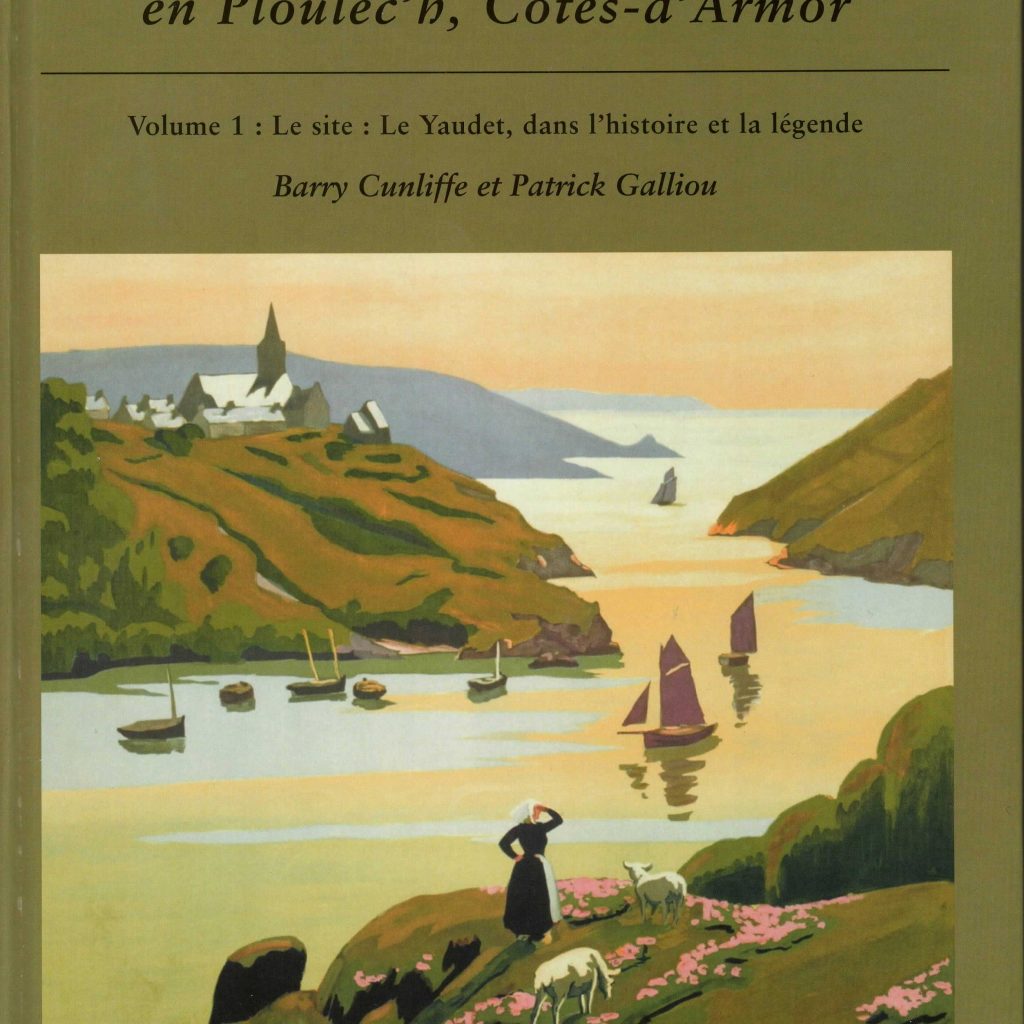 Les Fouilles du Yaudet en Ploulec'h, Côtes-Armor. Volume 1. Page 1 de couverture