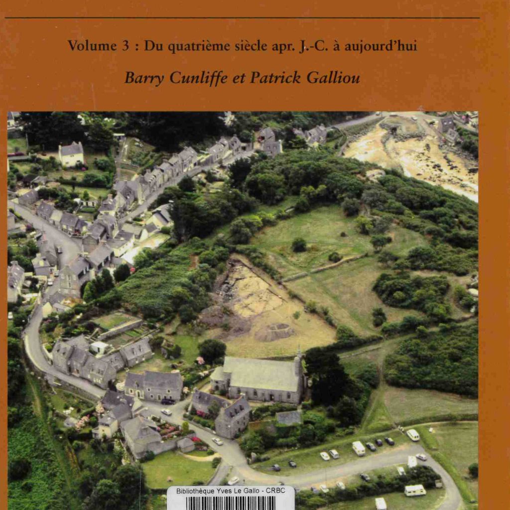 Les Fouilles du Yaudet en Ploulec'h, Côtes-Armor. Volume 3. Page 1 de couverture