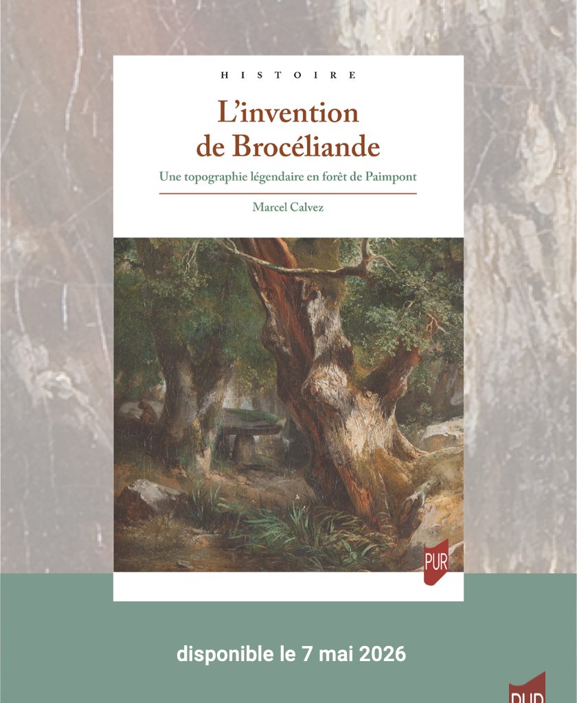 L'invention de Brocéliande. Page 1 de couvetrure