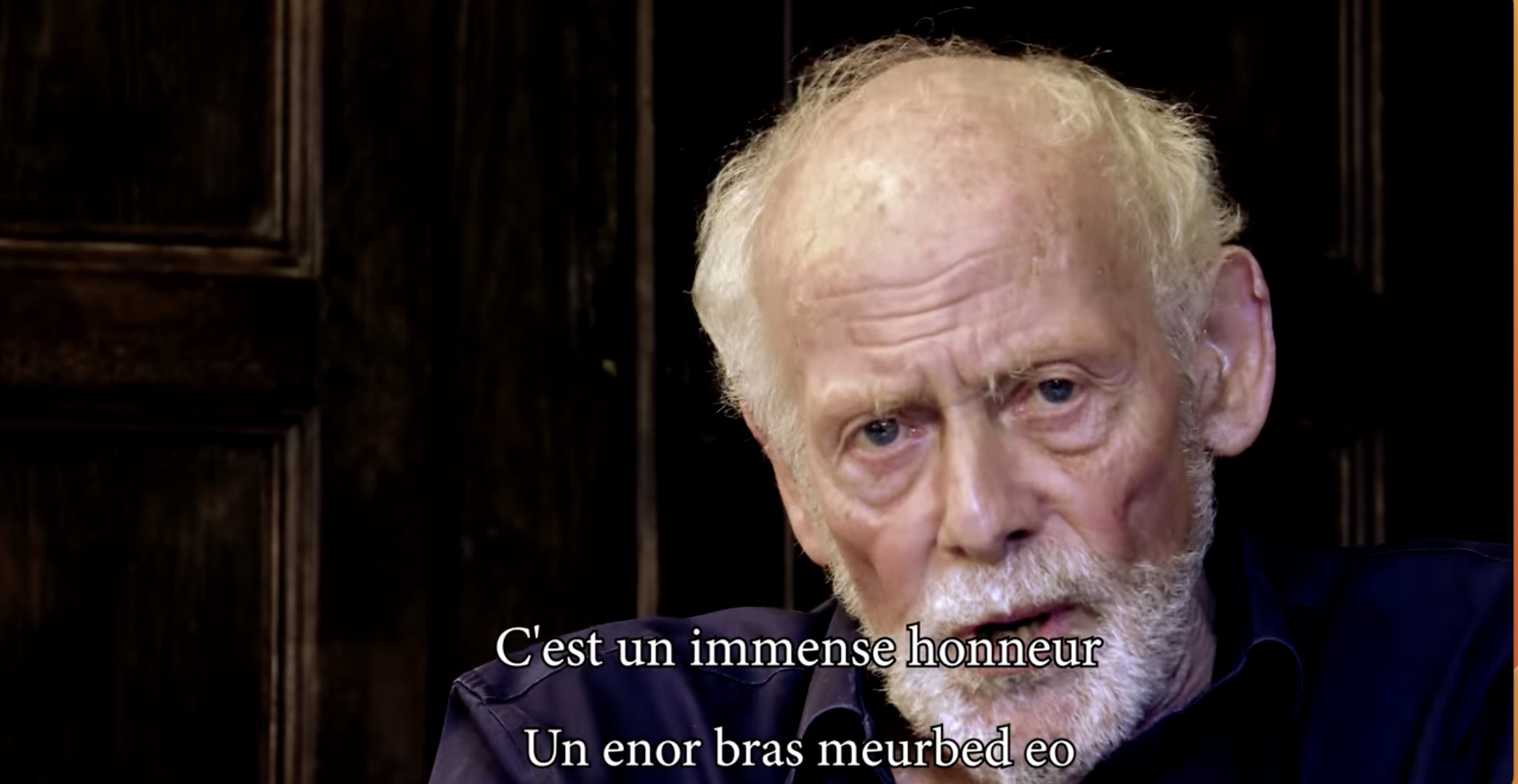 Sir Barry Cunliffe, Collier de l'Hermine, capture d'écran. DR