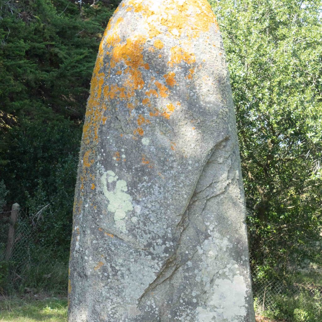Menhir à Quiberon. Photo : FB